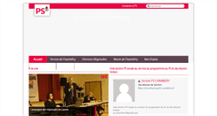 Desktop Screenshot of chambery.parti-socialiste.fr
