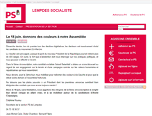 Tablet Screenshot of lempdes.parti-socialiste.fr