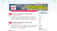 Desktop Screenshot of carene.parti-socialiste.fr