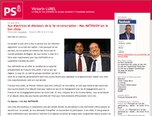 Tablet Screenshot of lurel.parti-socialiste.fr