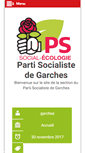 Mobile Screenshot of garches.parti-socialiste.fr