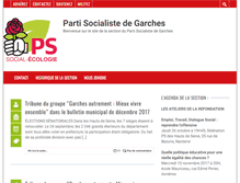 Tablet Screenshot of garches.parti-socialiste.fr