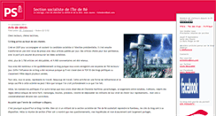 Desktop Screenshot of iledere.parti-socialiste.fr