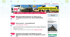 Desktop Screenshot of ermont.parti-socialiste.fr