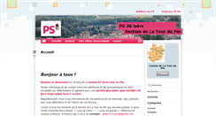 Desktop Screenshot of latourdupin.parti-socialiste.fr