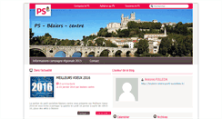 Desktop Screenshot of beziers-centre.parti-socialiste.fr
