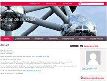 Tablet Screenshot of bruxelles.parti-socialiste.fr