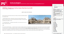 Desktop Screenshot of perpignan.parti-socialiste.fr