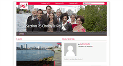 Desktop Screenshot of choisyleroi.parti-socialiste.fr