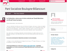 Tablet Screenshot of boulogne-billancourt.parti-socialiste.fr